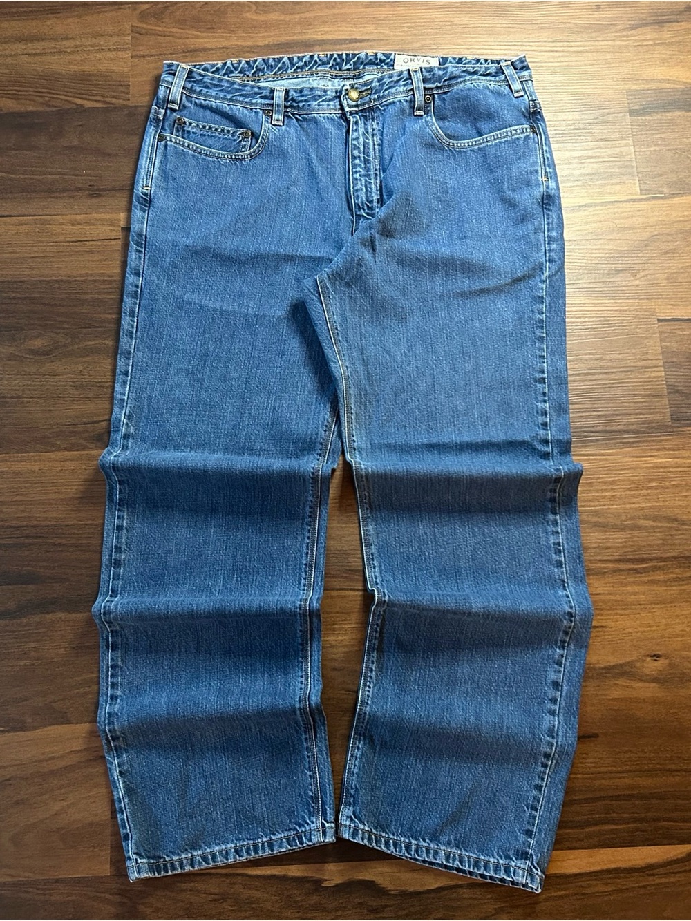 Vintage made in USA Orvis Straight Leg Men’s Jeans in Blue
